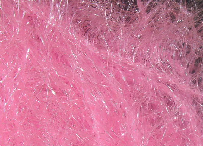 Hareline Krystal Hackle Bonefish Pink