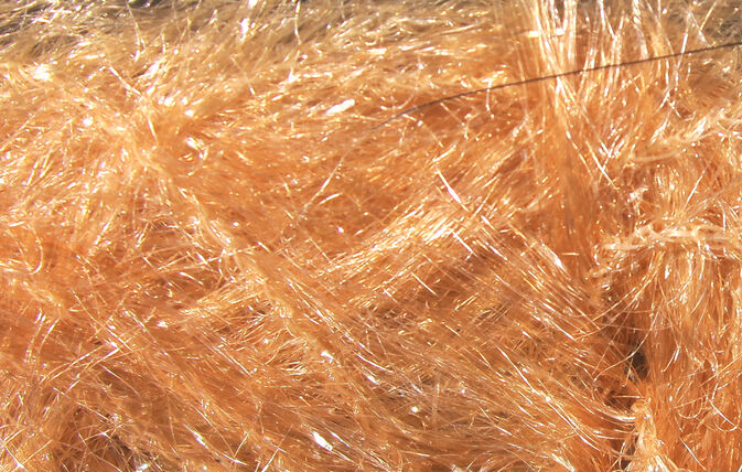 Hareline Krystal Hackle Bonefish Tan