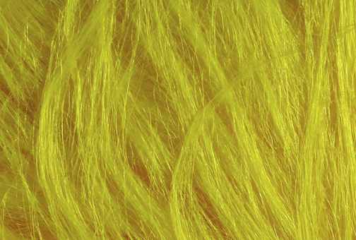 Hareline Pseudo Hair Yellow