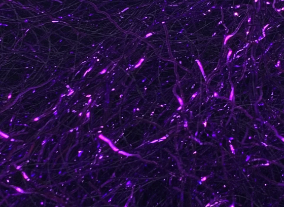 Hareline Ripple Ice Fiber Electric Purple