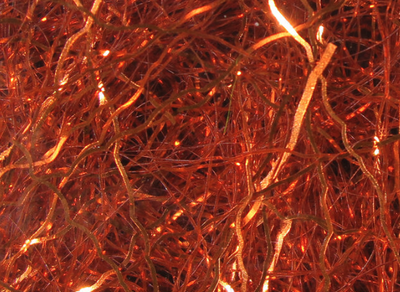 Hareline Ripple Ice Fiber Orange