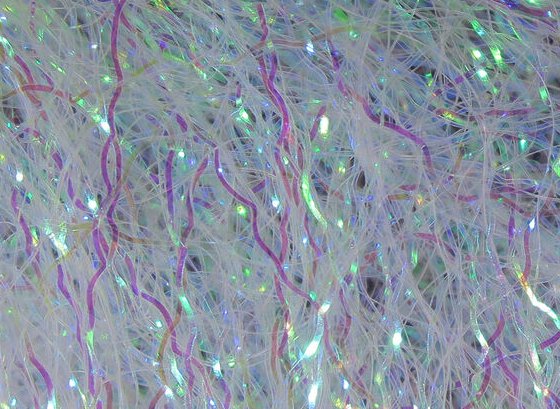 Hareline Ripple Ice Fiber Pearl Green Hue