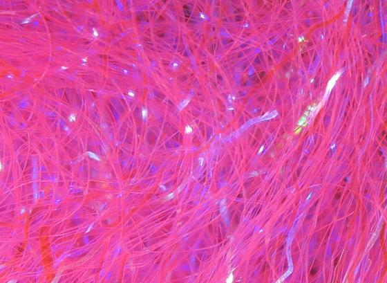 Hareline Ripple Ice Fiber Pink