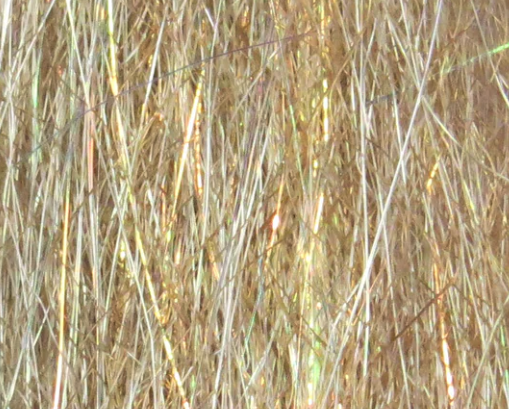 Unique taper and sparkle in Farrar's Flash Blend for fly tying.