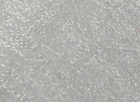 White dyed Hareline Sparkle Organza