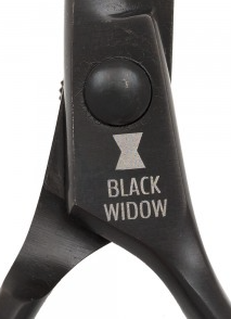 Dr. Slick Black Widow Hair Razor Scissors 4.5"