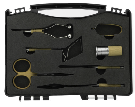 Umpqua Dream Stream Plus 7 Piece Core Fly Tying Tool Kit is the perfect tool kit to get started with fly tying