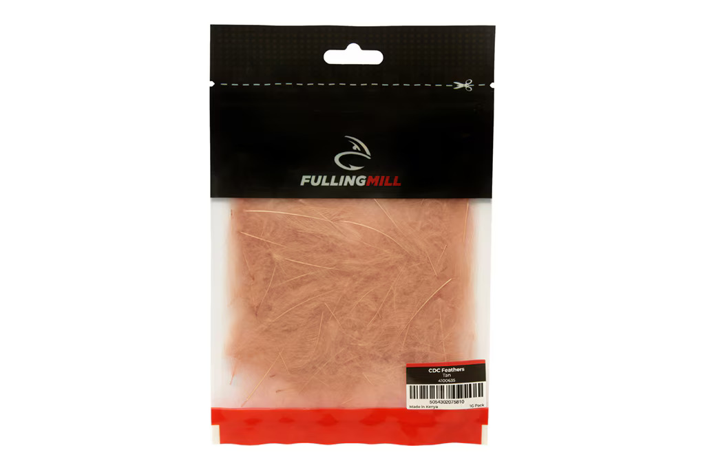 Tan CDC cul de canard feathers for dry flies emergers and soft hackle patterns