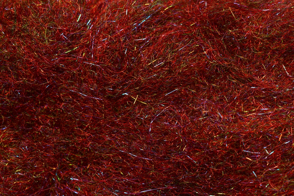 Patch of UV Red colored Fulling Mill Tactical Peacock Flash Dub