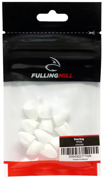 Fulling Mill Boss Bug Popper Heads packaging