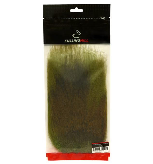 Fulling Mill Premium Selected Bucktail - Excellent for crafting high-visibility flies