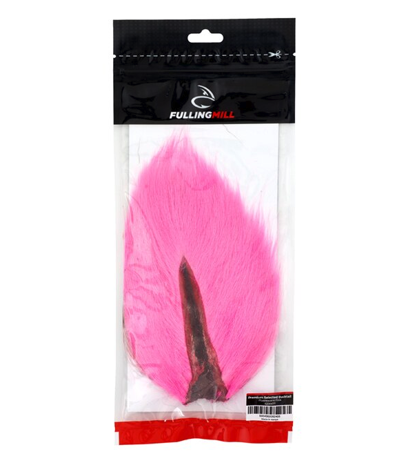Fulling Mill Premium Selected Bucktail Fl Pink color