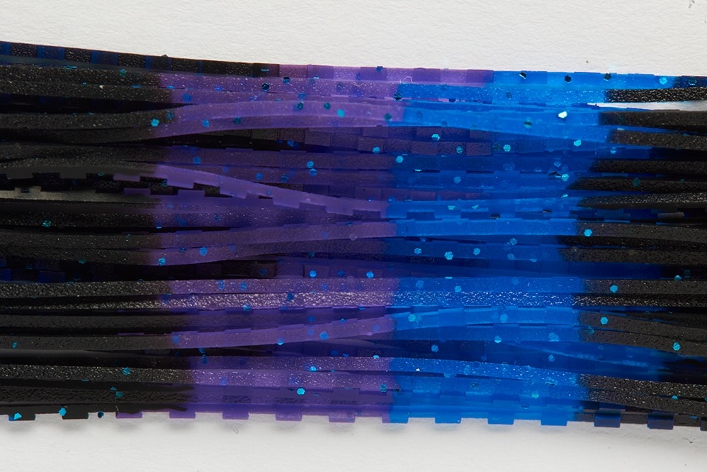 Fulling Mill Rumble Legs tequila sunrise textured silicone legs for fly tying poppers streamers and bass flies