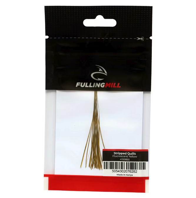 Fulling Mill Stripped Quills fly tying feathers - Excellent for detailed fly creation