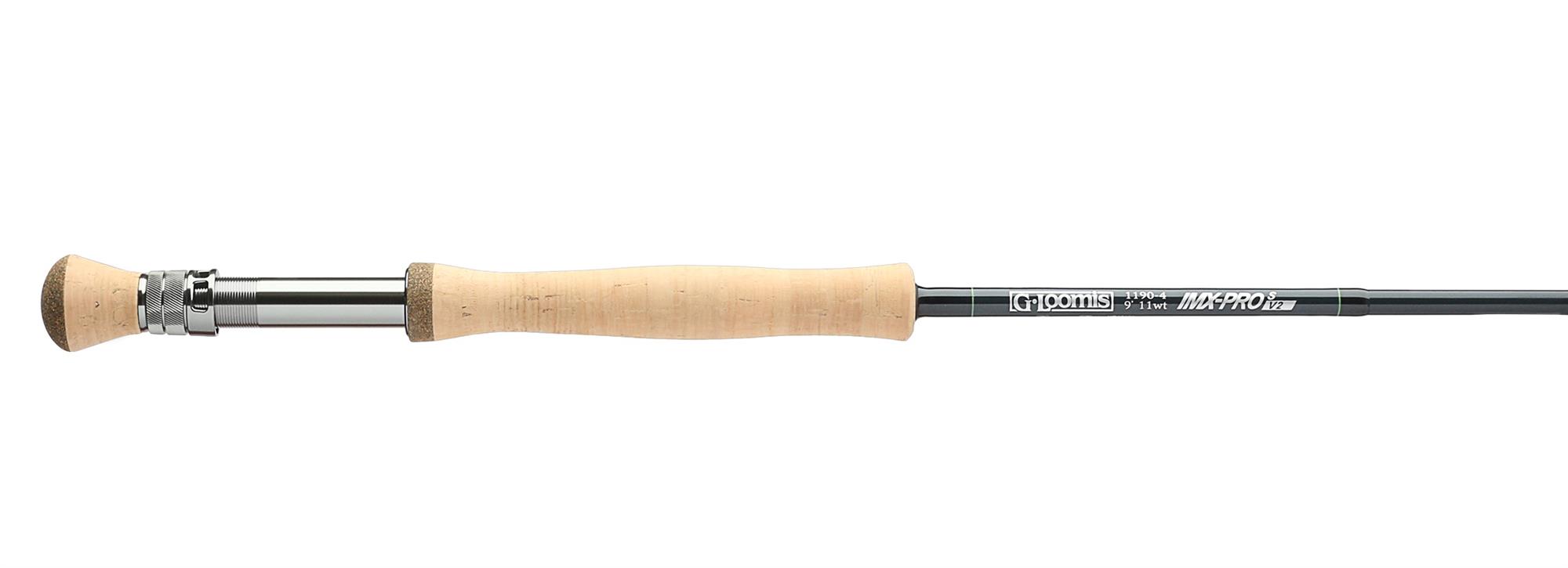 Featuring the IMX-Pro V2S's high-modulus graphite construction for optimal balance and sensitivity in saltwater fly fishing.