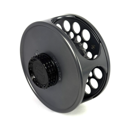 Galvan Swing Fly Reel on an angle