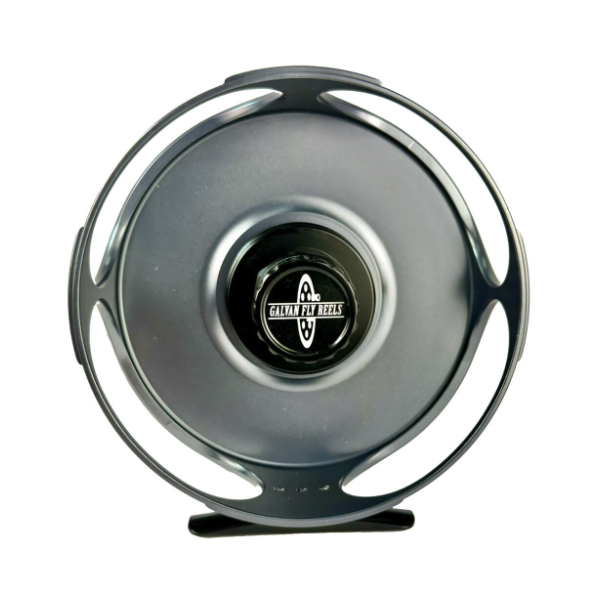 Galvan Swing Fly Reel without spool showing full frame