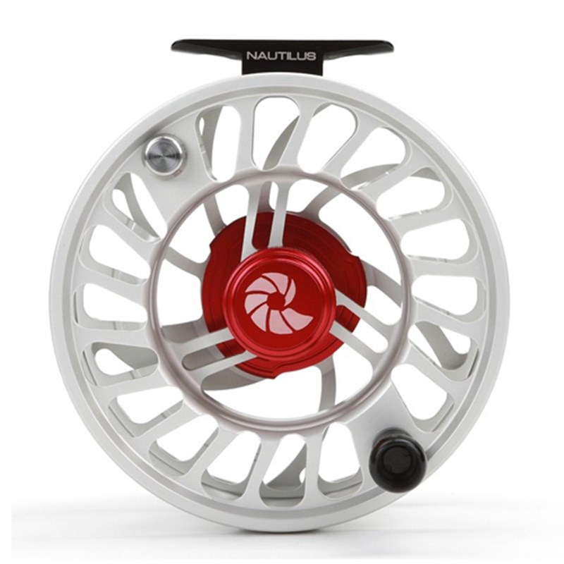 Nautilus CCF-X2 Fly Reel, For Sale Online At The Fly Fishers, 6/8, 8/10, 10/12, Silver King