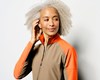 Women's PRO LT Softshell Pullover - TAN/BLAZE