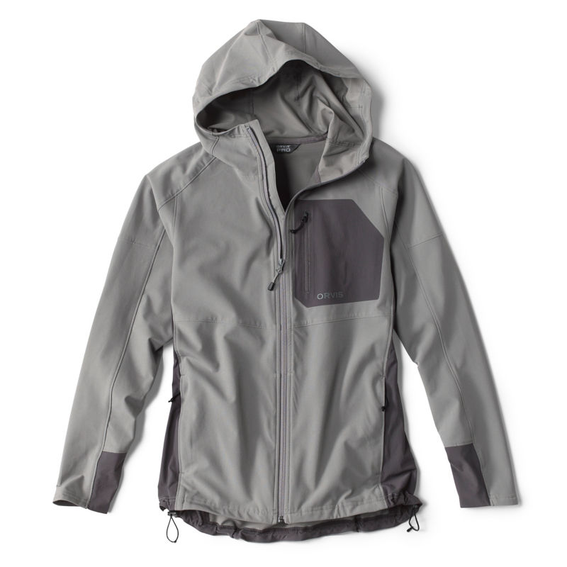 Men's PRO LT Softshell Hoodie - GRANITE