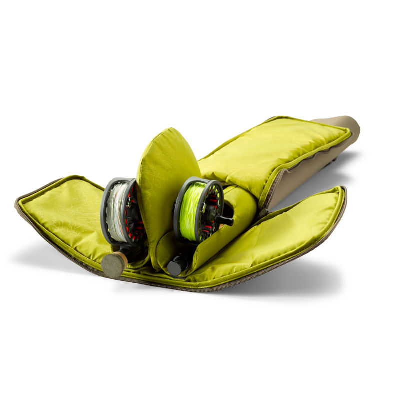 Our flyfishing Rod And Reel Cases, constructed in 100 recycled