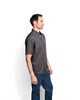 Tech Chambray Short-Sleeved Work Shirt - BLACK