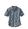 Tech Chambray Short-Sleeved Work Shirt -