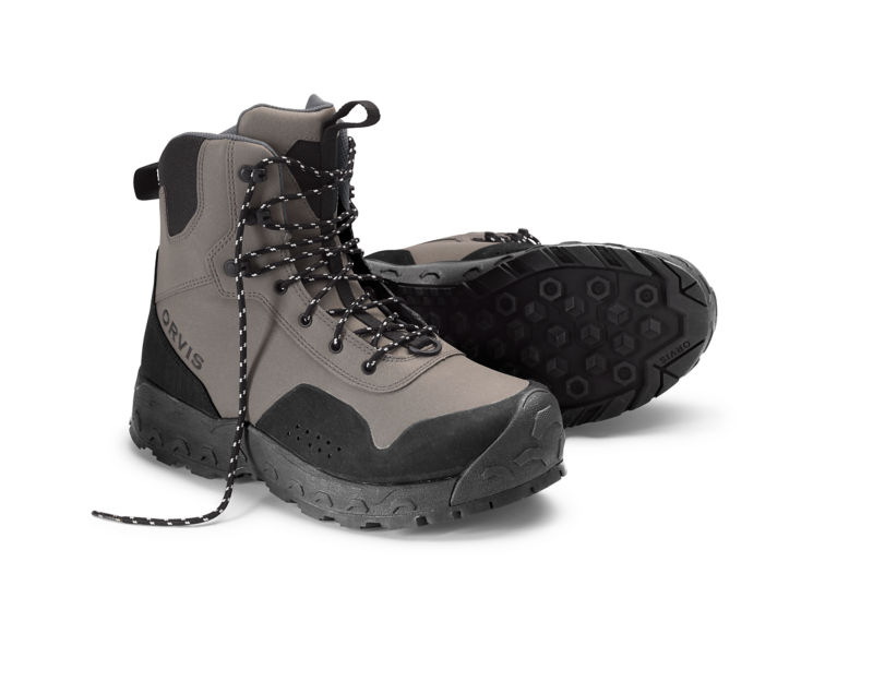 Men's Clearwater®  Wading Boots - Rubber Sole - GRAVEL