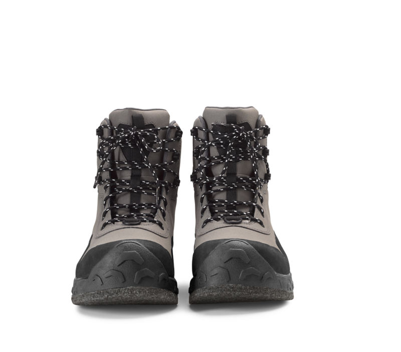Heavy-duty rubber toe bumper for tough wading conditions in Orvis Clearwater Boots.