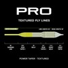 Power Taper fly line designed for faster action rods and better line control