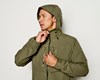 Waterproof outdoor wading jacket with a durable, lightweight design.