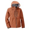 Waterproof, breathable jacket for fishing in wet conditions.