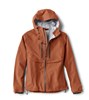 Lightweight wading jacket for men with adjustable hood.
