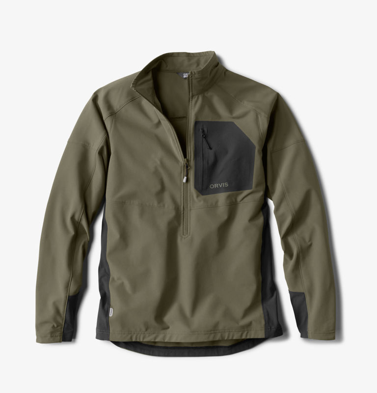 PRO LT Softshell Pullover - OLIVE