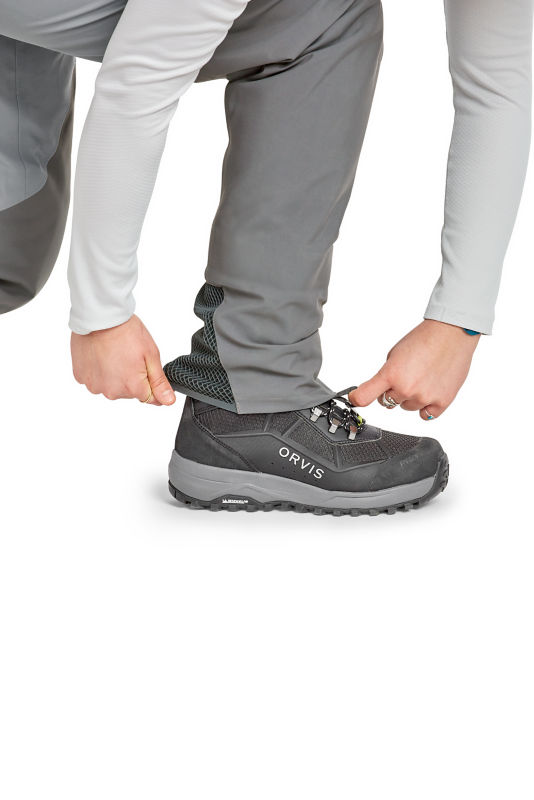 Women's PRO Wader by Orvis, includes removable Ortholite® X25 knee pads and adjustable suspenders