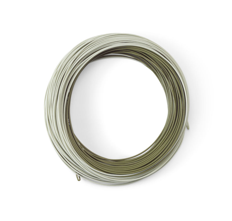 Quick-loading trout fly line with dual welded loops and Orvis Line ID