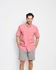 Short-Sleeved Open Air Caster - FADED RED