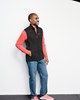 Recycled Sweater Fleece Vest - BLACK