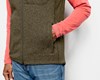 Recycled Sweater Fleece Vest - TARRAGON