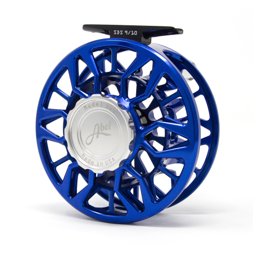 Abel SDS 9 10 Fly Reel Blue III Platinum Drag Knob