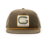 Grundens G Bass Classic Rope Hat with iconic bass logo and rope detailing - perfect outdoor fishing cap.