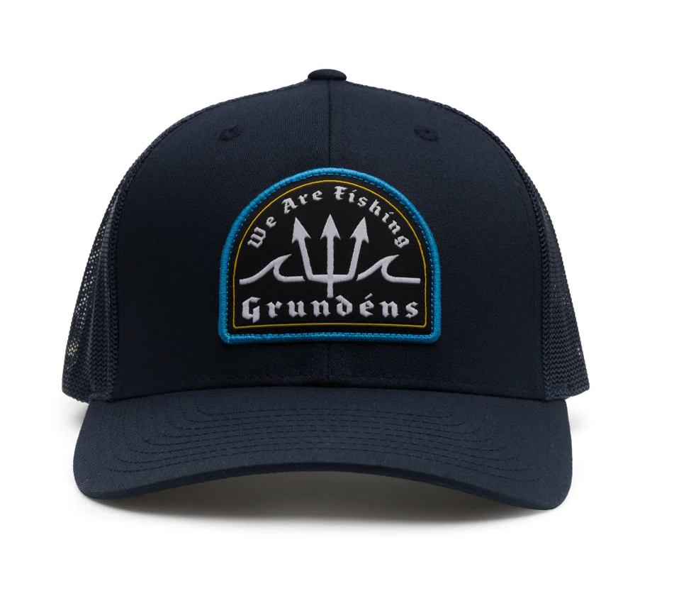 Grundens Poseidon Trucker Hat Navy