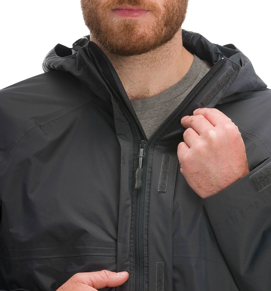 Waterproof and windproof Trident jacket for all-season fishing.