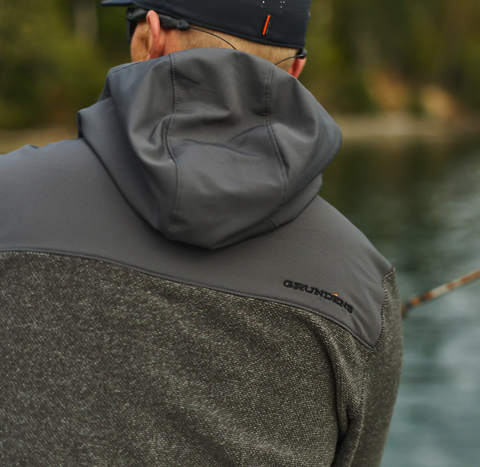 Grundens Bering Pro Hoodie, designed for comfort in cold-weather conditions.
