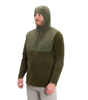 Grundens Bering Pro 1/4 Zip Hoodie Deep Lichen Green 3