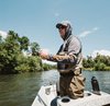 Sun protection hoody for fly fishing.