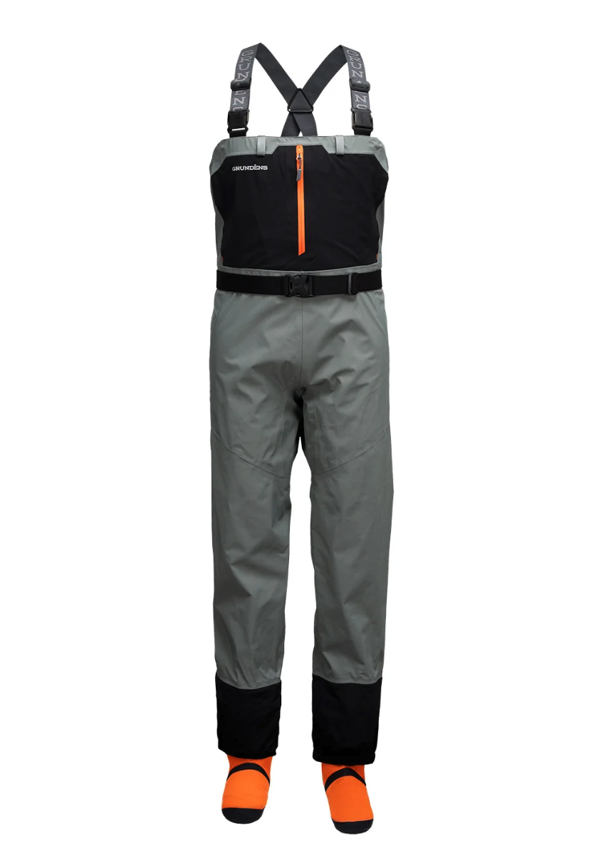 Order Grundens Bedrock Stockingfoot Waders online at TheFlyFishers.com