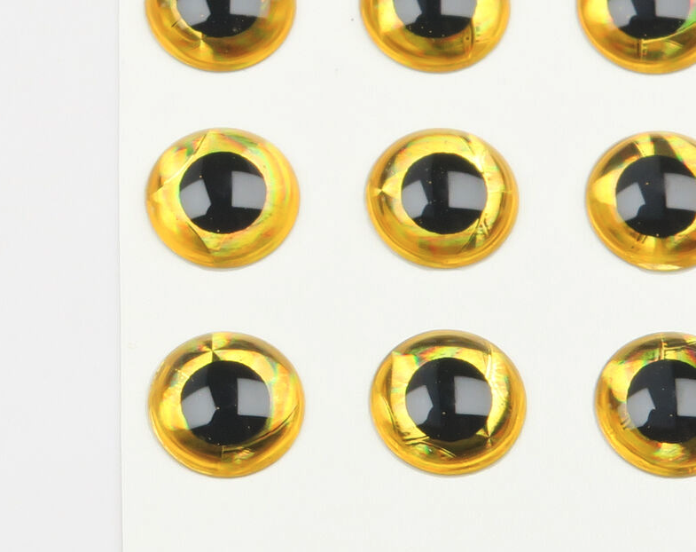 3D Holographic Adhesive Backed Eyes Are The Best Way To Bring Life To Your Freshwater And Saltwater Flies