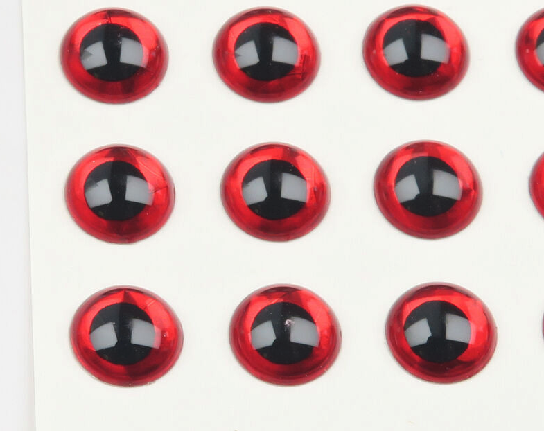 3D Holographic Adhesive Backed Eyes Are The Best Way To Bring Life To Your Freshwater And Saltwater Flies