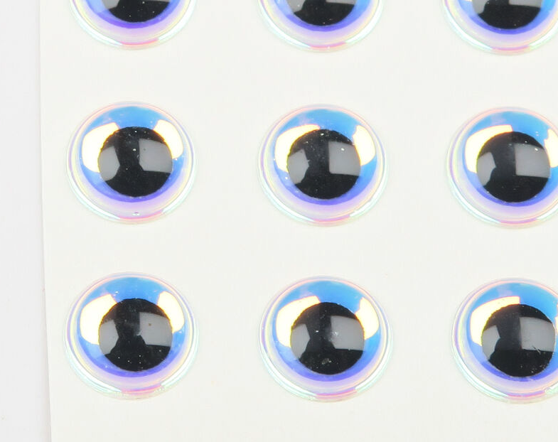 3D Holographic Adhesive Backed Eyes Are The Best Way To Bring Life To Your Freshwater And Saltwater Flies